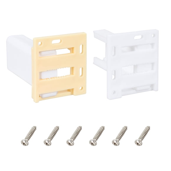 Juego de soportes para corredera de cajón KAKAPEOPLE H305 para correderas RV de 1"