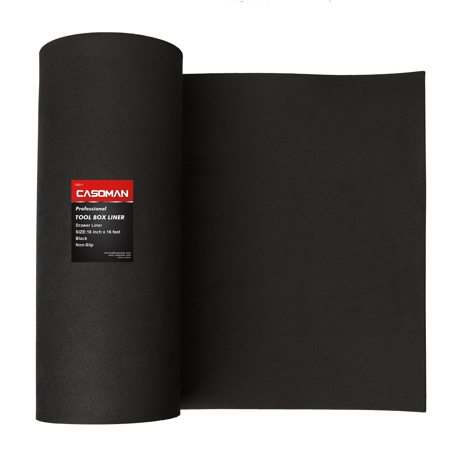 Funda Para Herramientas Casoman Professional, 40 Cm X 5 M, Antideslizante, Negra