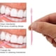 thumbnail image 3 of Juego de 200 palillos de dientes, plástico, multicolor, 3 of 5