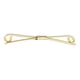 thumbnail image 2 of Barra De Cuello De Corbata Para Hombre, Accesorio De Joyería Formal, Barra De Solapa, Soporte De Cuello De Metal Dorado, 2 of 5