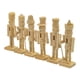 thumbnail image 2 of 6 Figuras De Cascanueces De Madera De 12,5 Cm Para Decoración De Mesa Y Manualidades Navideñas., 2 of 5