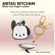 thumbnail image 2 of Llavero Sonix con funda para AirTag – Personaje Pochacco, 2 of 6