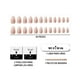 thumbnail image 2 of - Uñas Press On Cream Latte Regular Square 36 U., 2 of 2