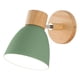 thumbnail image 5 of Lámparas de Pared Nórdicas, Lámpara de Noche, Lámpara de Pared de Madera, Lámpara de Pared Macaron para Cocina, Dormitorio, Salón, Pasillo, Iluminació Verde, 5 of 5