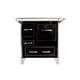 thumbnail image 1 of Cocina a Leña 4P modelo Mueble 82×56 Color Negro, 1 of 3