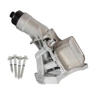 Magideal - Conjunto De Carcasa De Filtro De Enfriador De Aceite Resistente 11428576429 Para Bmw 330E 330I