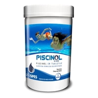 Cloro Alguicida Germicida Desinfectante Tableta Piscinol 1Kg Blanco