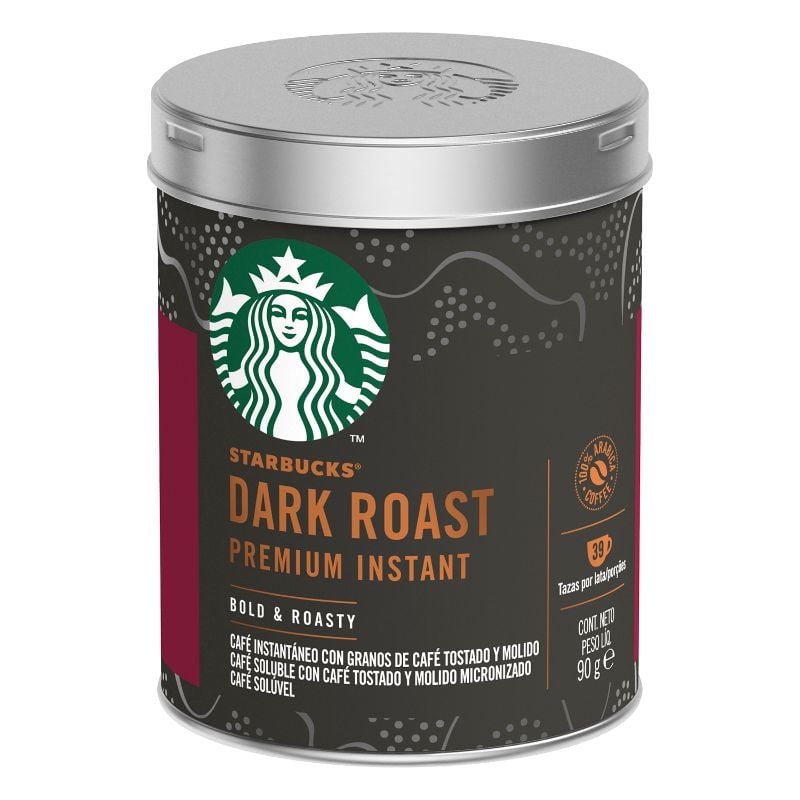 Café Dark Roast Tarro 90 g Starbucks