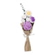 thumbnail image 1 of Ramo De Flores De Ganchillo Flores Artificiales Duraderas Por Artesanos Profesionales Violeta, 1 of 3