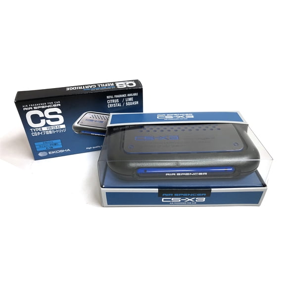 Ambientador para auto Air Spencer CS-X3 aroma Squash con repuesto
