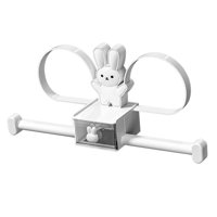 Magideal - Soporte De Exhibición Para Pinza De Pelo, Soporte Para Diadema Montado En La Pared Para Niñas Y Mujeres, Accesorios De Joyería Para El Hogar, Decoraci