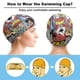 thumbnail image 3 of Yo-kai Watch Gorro de Natación de Licra, Gorro de Baño de Tela Cómoda, Gorro Elástico Antideslizante para Hombres, Mujeres y Niños, 3 of 6