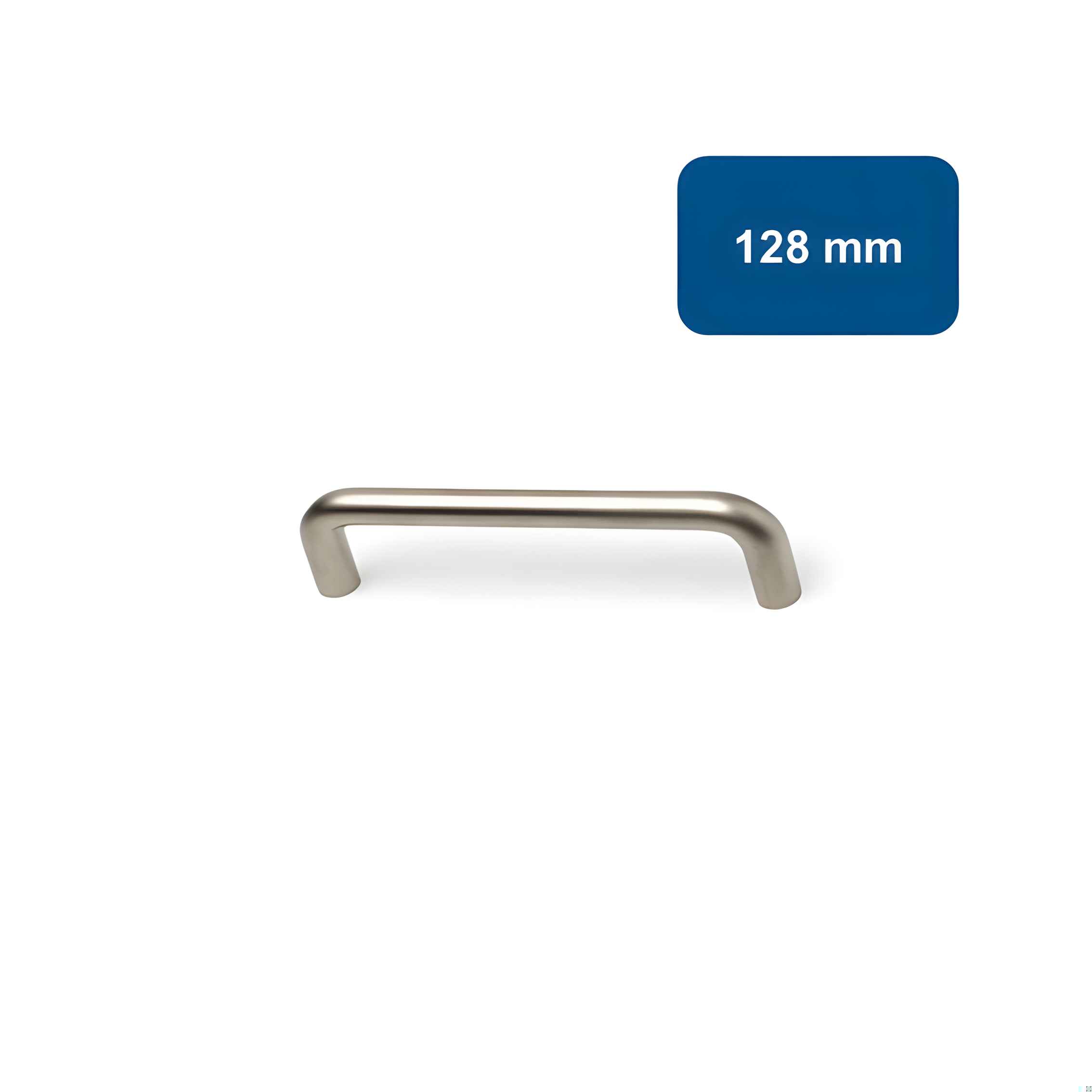 Dmc - Manilla Tirador Para Cajones Mónaco Acero 128Mm -