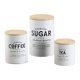 thumbnail image 2 of Juego De 3 Botes Grandes Para Encimera De Cocina, Color Blanco, 2 of 5