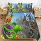 thumbnail image 1 of Plants-Zombies PV-Z Plants-Zombies PV-Z Bedding Set Sheet Set for Kids Adults,All Season Lightweight, 1 of 5