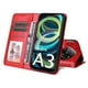 thumbnail image 4 of Funda tipo cartera FOXDOCK para Xiaomi Redmi A3 , diseño girasol en relieve, cuero PU, cierre magnético, soporte y tarjetero, 4 of 5
