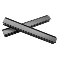 Ioensy - Clips Para Parabrisas De Carrito De Golf, 2 Piezas, 12,6 Pulgadas, Color Negro, Para Plástico Precedente