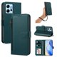 thumbnail image 1 of Funda con Billetera para [Xiaomi Redmi Note 12 4G] con Bolsillo Zipper y Tarjetero Verde pavo real, 1 of 6