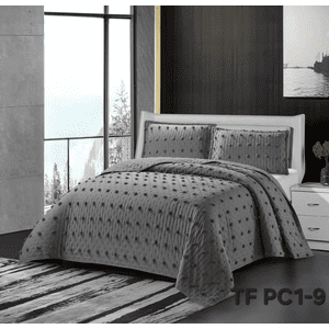 Tecnocasa - Cubrecama King Quilt Verano Semi Acolchados Diseño De Flores