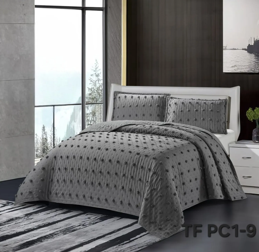 Tecnocasa - Cubrecama 1 5 Quilt Verano Semi Acolchados Diseño De Flores