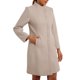 thumbnail image 4 of Abrigo de Cuello Alto INSPIRE CHIC para Mujer, Manga Larga, Ropa de Invierno XL Beige, 4 of 6