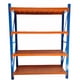 thumbnail image 2 of Rack Estante Metálico 200x60x150 - 800kg, 2 of 2