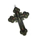 thumbnail image 2 of Crucifijo Religioso Cruz Cristiana Colgante Para Viajes Vacaciones Aniversario Verde, 2 of 5