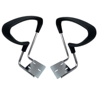 Magideal - 2 Piezas De Brazos De Silla De Repuesto, Soporte De Manija De Sillas De Oficina, Reposabrazos De Silla Ergonómicos Y Cómodos, Accesorios Para Silla De
