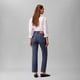 thumbnail image 3 of Vaqueros Calvin Klein de talle alto, corte recto, para mujer, 3 of 5