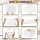 thumbnail image 3 of Moretoes 15 cajas blancas para tortas con ventana, 30,48 × 30,48 × 20,32 cm, 3 of 3