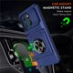 thumbnail image 3 of Para Motorola Moto G Stylus 5G 2025 Funda de Teléfono con Soporte de Anillo para Dedo y Pata de Apoyo, Ranuras para Tarjetas, Resistente a Golpes, Resistente, Protectora, Compatible con Soporte, 3 of 7