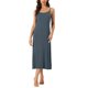 thumbnail image 1 of INSPIRE CHIC Vestido de Noche de Mujer de Rayón Suave sin Mangas con Tirantes Finos y Cuello Redondo para Primavera Verano Talla L Gris Oscuro, 1 of 6