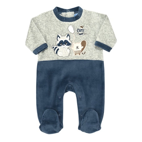 Pumucki - Enterito Plush Mapache Talla 0-3m