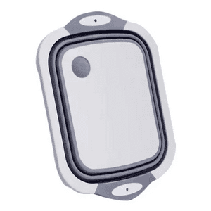 Genérico - Tabla De Cortar Multifuncional Plegable 2 En 1 Con Drenaje