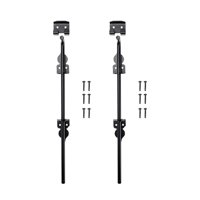 Bothyi - Pestillos De Puerta Para Puerta De Valla, Pestillo De Suelo Para Puertas De Metal, Patio Exterior, 46Cm X 8,1 Cm, 2 Uds.