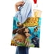 thumbnail image 4 of The Jungle Book Bolso de tela con estampado de lienzo para mujer, bolsa de compras reutilizable y estética, con cremallera interior, regalo para mujer, 35 × 40 cm., 4 of 6
