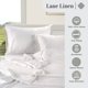 thumbnail image 5 of Juego de fundas de almohada Lane Linen Queen White, 100% algodón egipcio, 5 of 9