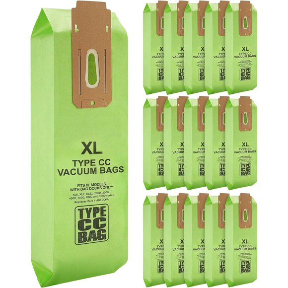 Bolsas Isinlive Tipo CC Oreck XL de 630 Pulgadas Cúbicas