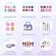 thumbnail image 2 of Maquillaje Infantil PERRYHOME 56 Piezas Lavable, 2 of 3