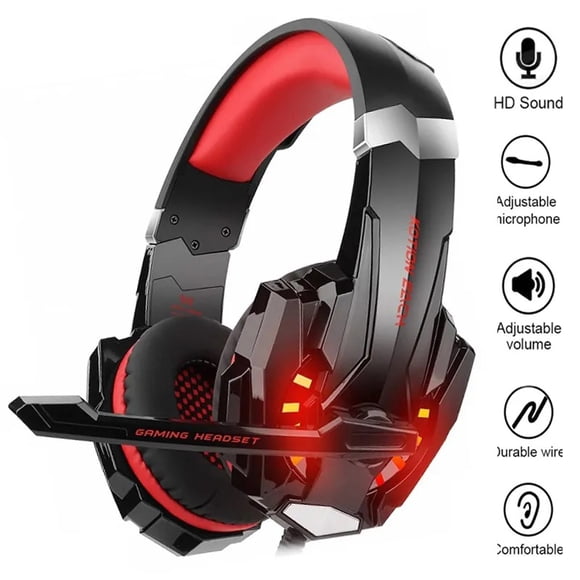 Audífonos Gamer KOTION EACH PRO G9000 con Micrófono Reducción de Ruido