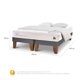 thumbnail image 3 of Cama Europea Cocopedic King Textil, 3 of 10