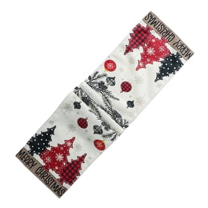 Bothyi - Camino De Mesa Navideño, Decoración Navideña De Temporada, Invierno, Festival, Mesa De Comedor, 33 Cm X 230 Cm