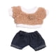 thumbnail image 2 of Mini Conjunto De Ropa Para Muñecas De 17cm Y 6 Pulgadas, Disfraz, Ropa Bonita Para Muñecas De 5, 6, 7 Y 8 Años, Color Marrón, 2 of 3