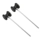 thumbnail image 4 of 2x Pedal De Tambor Batidor Eje De Metal Mango De Acero Inoxidable Pedal De Pie De Tambor, 4 of 5