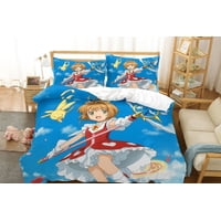 Sintec Chile - Funda De Plumón Sakura Card Captor 1.5 Plazas