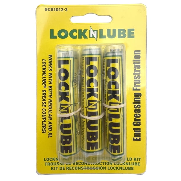Kit de Reconstrucción de Acoplador LockNLube con Empaque 3 Unidades