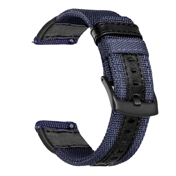 Correa Olytop para Galaxy Watch 3 45 mm/46 mm de nailon con cuero