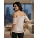 thumbnail image 2 of Blusa Mujer de Mangas Caídas con Lentejuelas Brillosas, 2 of 3