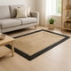 thumbnail image 2 of Alfombra de Yute con Borde Negro 120x170 cm Atmosphera, 2 of 6