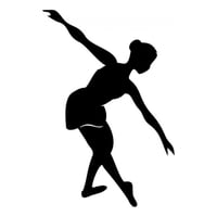 Rienda Libre Graphics - Decomural Ballerina Dance Ballet Stretch Ws-15741